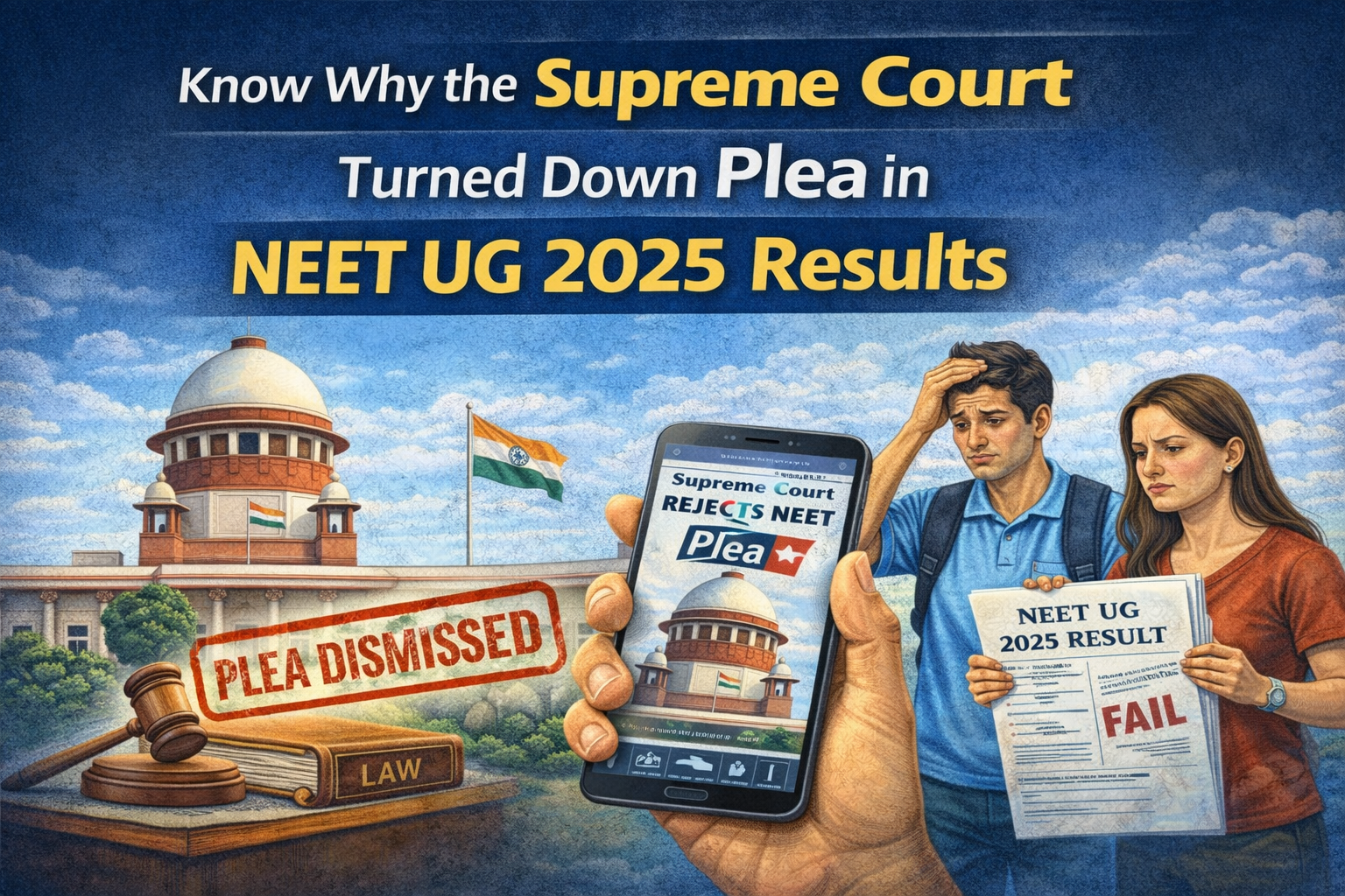 Know Why the Supreme Court Turned Down in NEET UG 2025 Results
